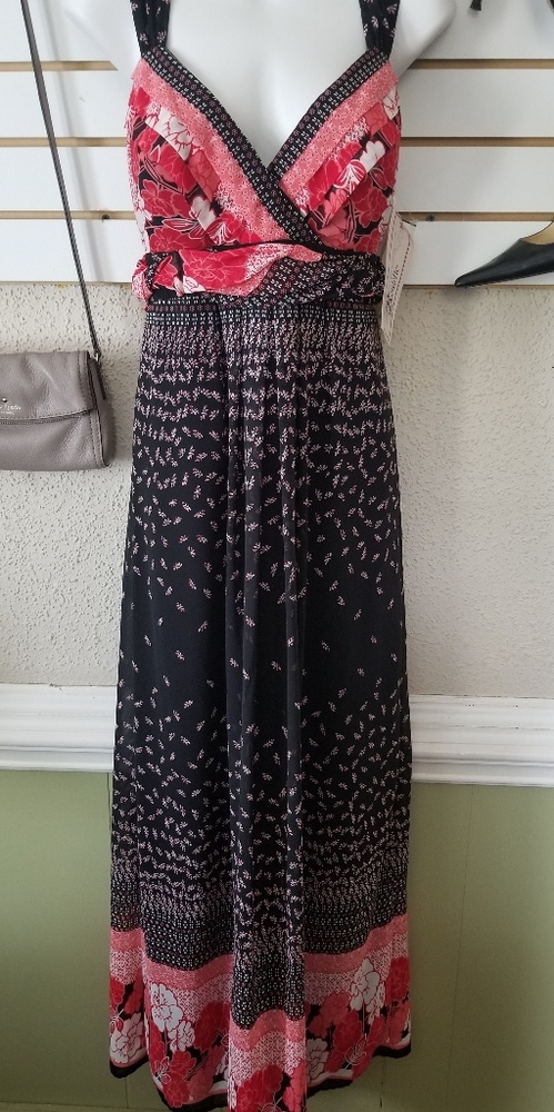 Roulette New floral print maxi dress size 8